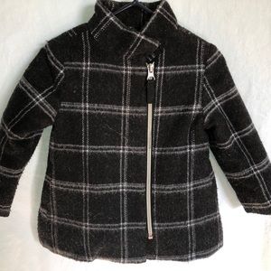 Cherokee Girl’s (18mo) Zip-Up Dress Coat
